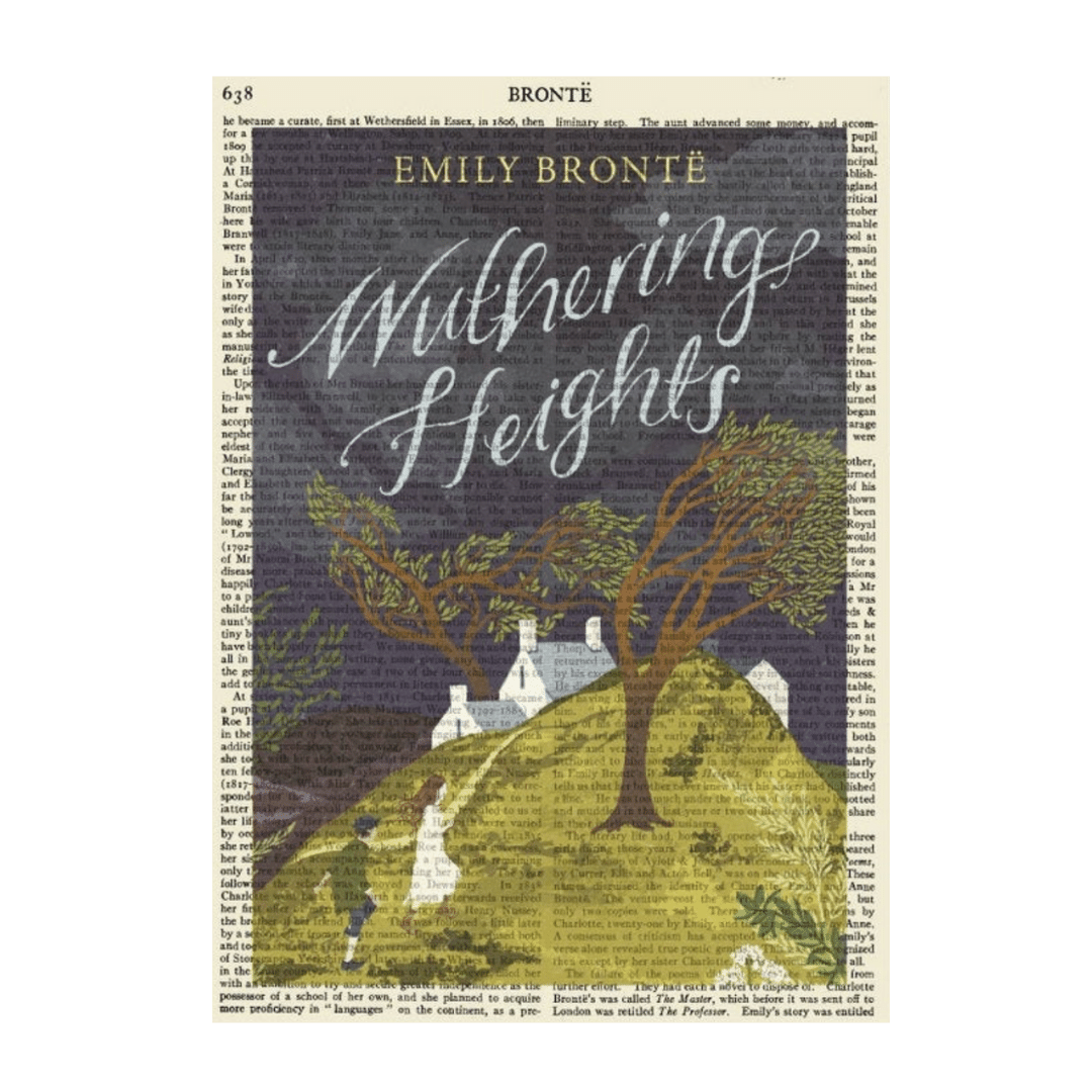 Emily Brontë: Na Větrné hůrce - Obraz z knižní obálky