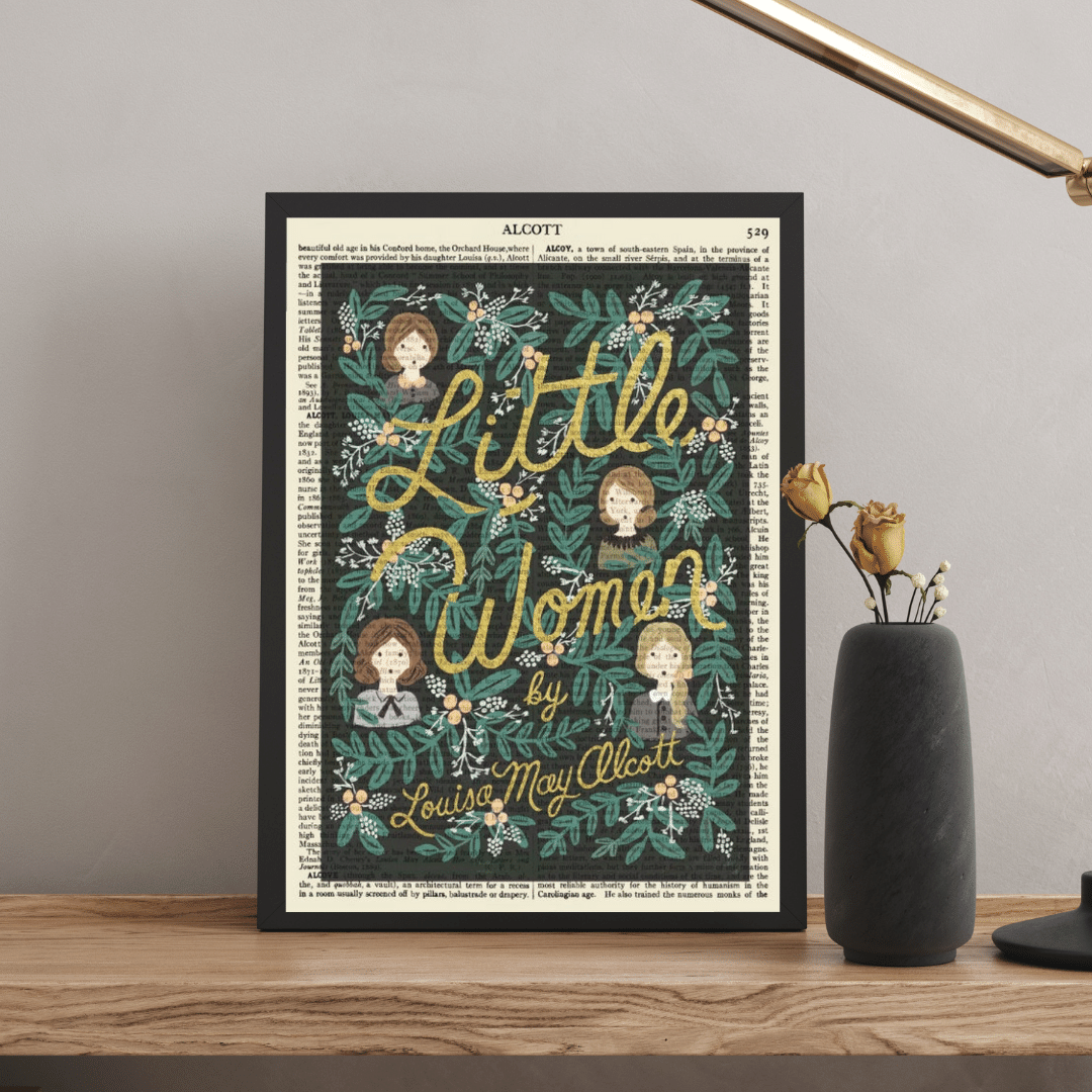 Louisa May Alcott: Malé ženy - Obraz z knižní obálky