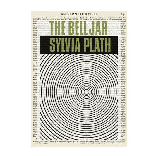 Sylvia Plath: Pod skleněným zvonem - Obraz z knižní obálky