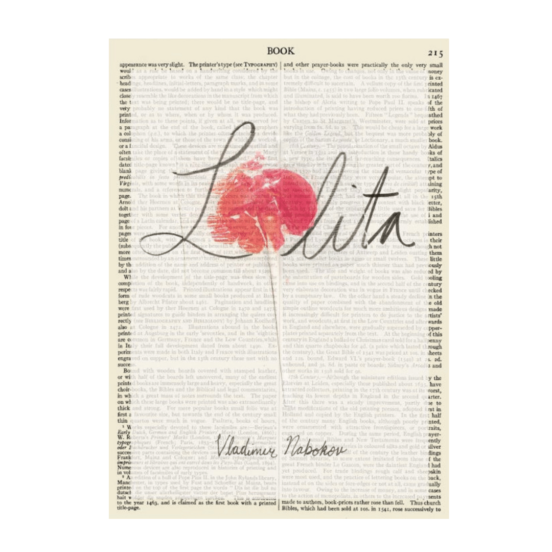 Vladimir Nabokov: Lolita - Obraz z knižní obálky
