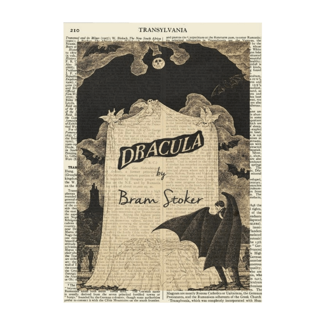 Bram Stoker: Drakula - Obraz z knižní obálky