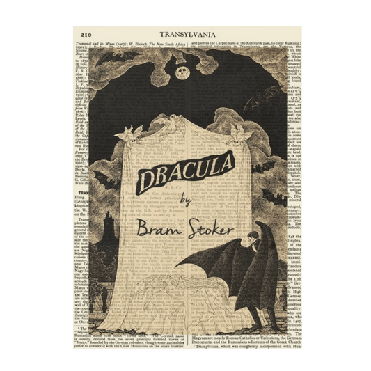 Bram Stoker: Drakula - Obraz z knižní obálky