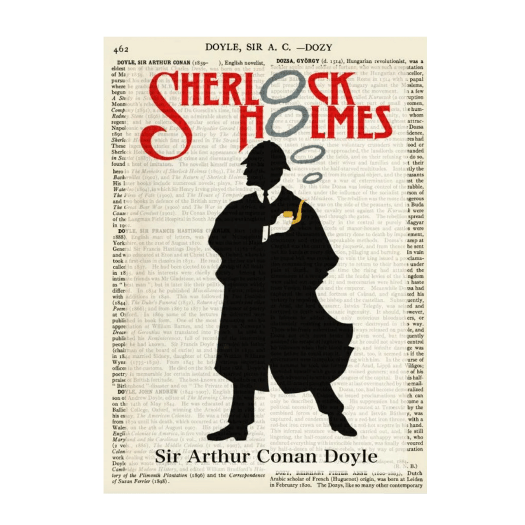 Arthur Conan Doyle: Sherlock Holmes - Obraz z knižní obálky