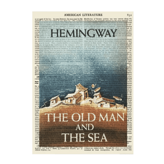 Ernest Hemingway: Stařec a moře - Obraz z knižní obálky
