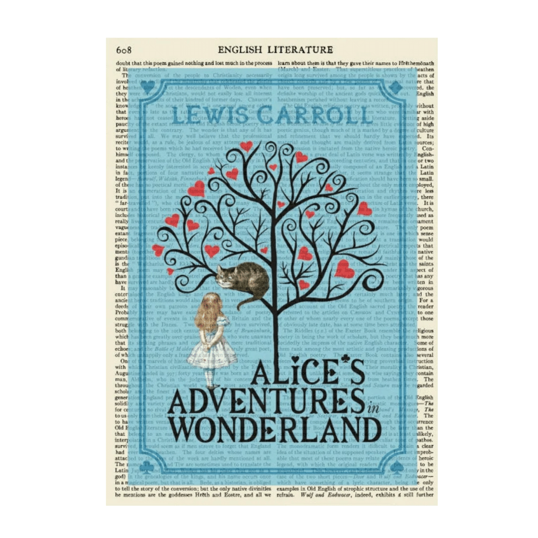 Lewis Carroll: Alenka v říši divů - Obraz z knižní obálky