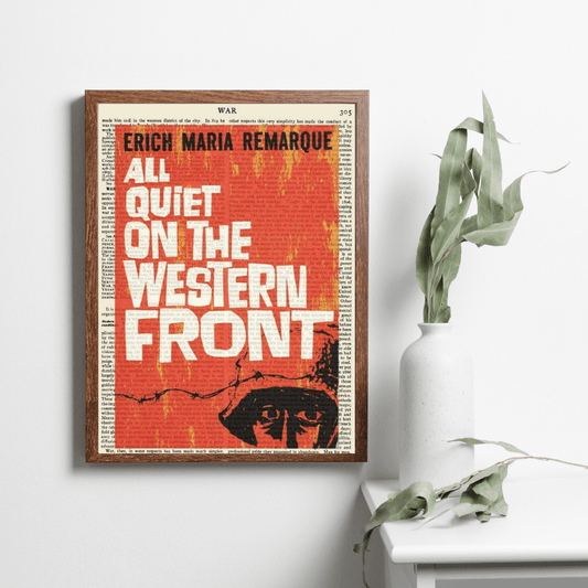 Erich Maria Remarque: Na západní frontě klid - Obraz z knižní obálky