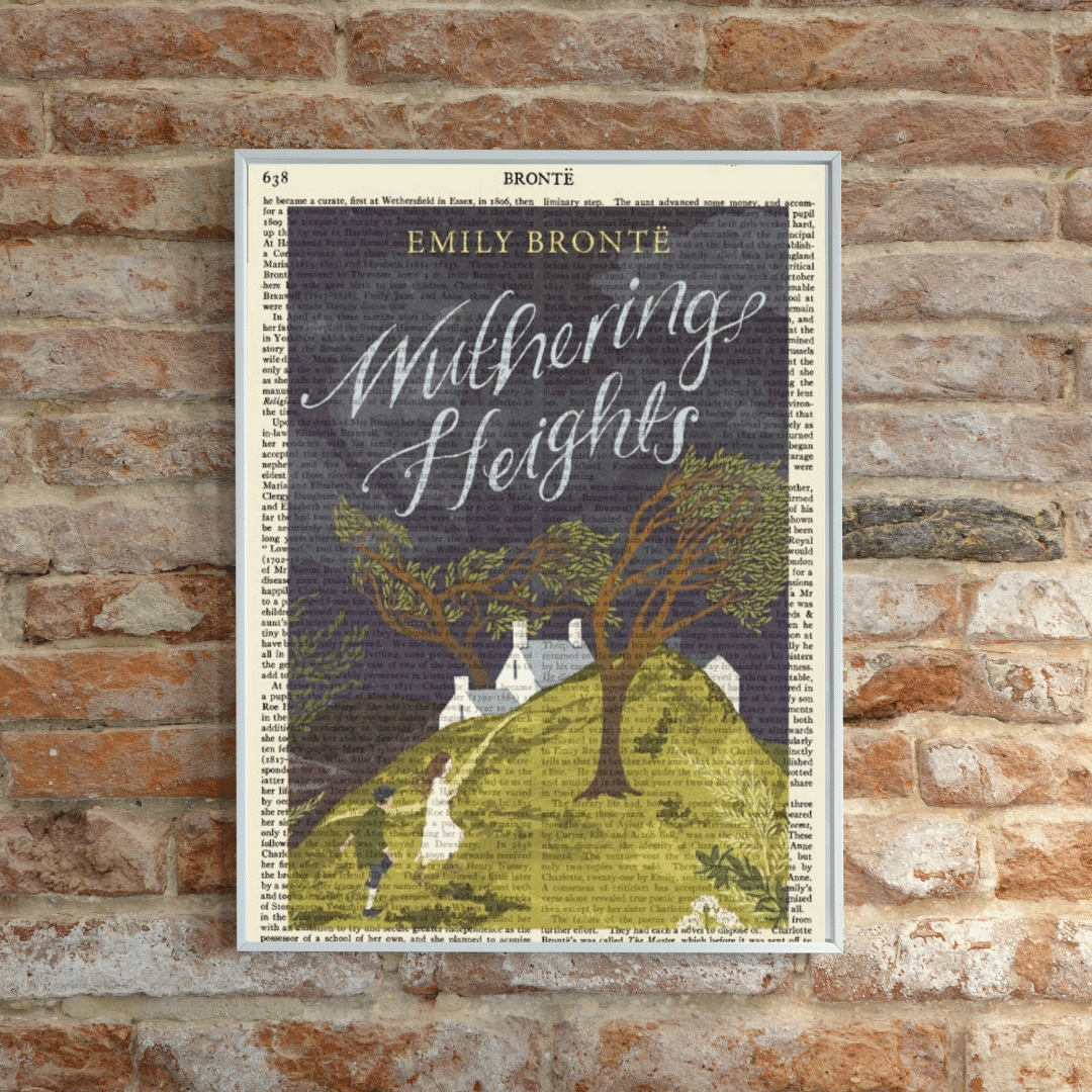 Emily Brontë: Na Větrné hůrce - Obraz z knižní obálky